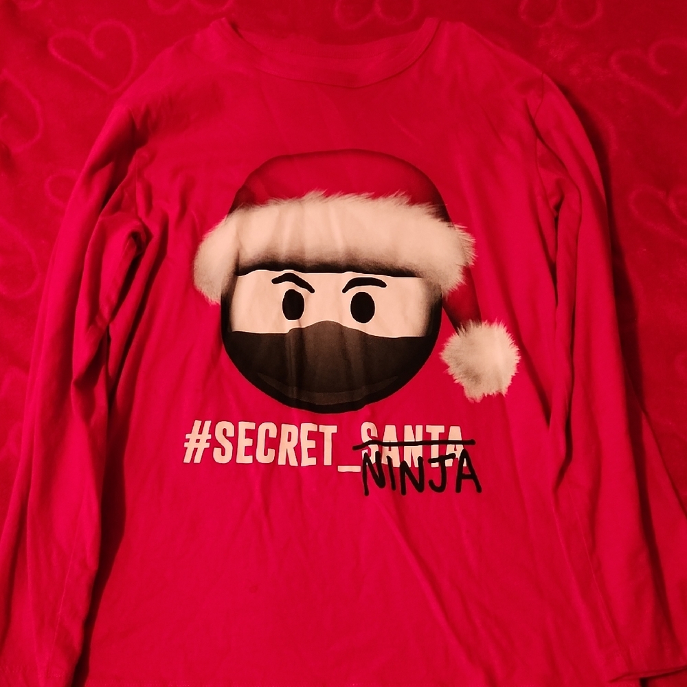 Secret Ninja Kids Long Sleeve Shirt